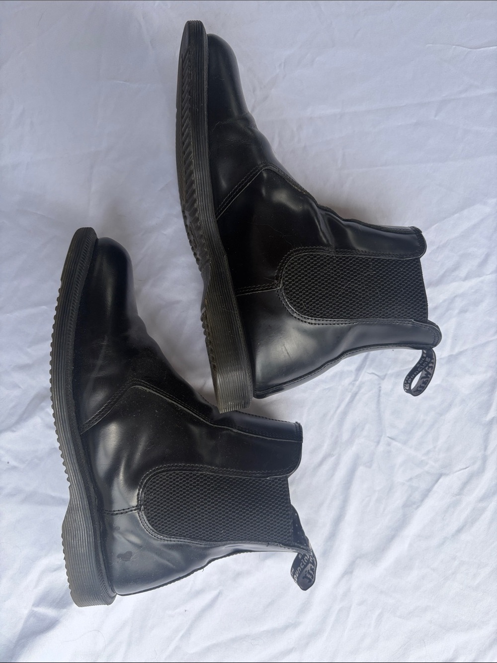 Women’s Doc Marten Black Chelsea Boots - Classic Slip-On Style